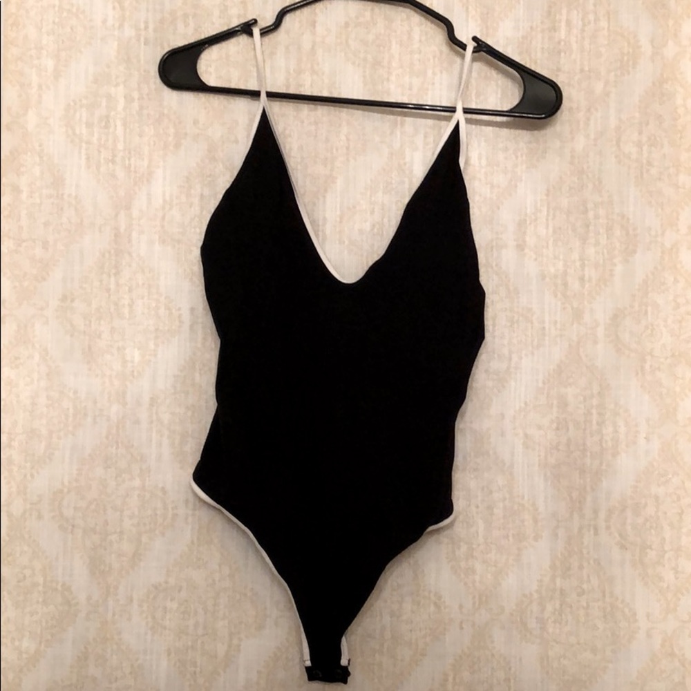 Black & white bodysuit